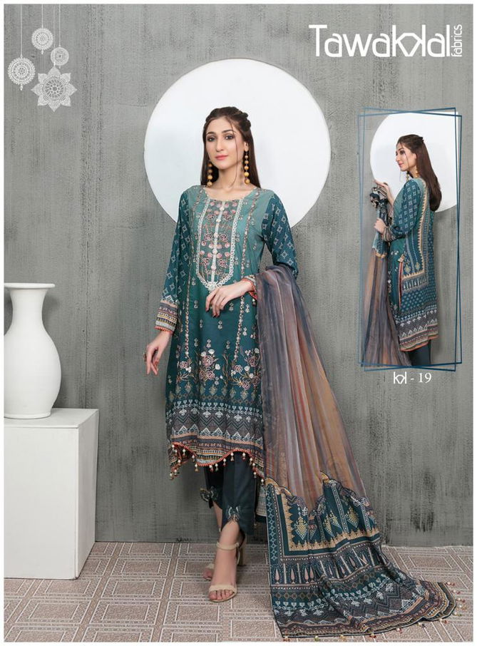 Mehroz Vol 2 By Tawakkal Cotton Dress Material Collection